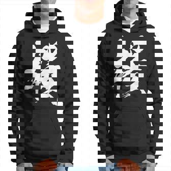 【桜】一文字 漢字 日本語 毛筆 書道 筆文字 言葉 和柄 日本 かっこいい お土産 海外 おもしろ 面白い 文字入り パーカー - Kawaiitshirt