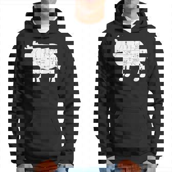 【牛肉部位】肉の部位 牛 うし 和牛 焼肉 牛丼 定食 部位 しゃぶしゃぶ すき焼き おもしろ 面白い ネタ ウケ狙い パーカー - Kawaiitshirt