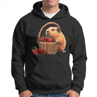 いちご モルモット いちご 野生動物 かわいい モルモット パーカー - Kawaiitshirt