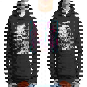 かわいい 日本の漫画 アニメ 美学 サイバーパンク テックウェア パーカー - Kawaiitshirt