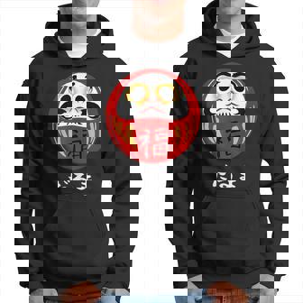 かわいいだるま人形 日本の漢字 かわいいだるま パーカー - Kawaiitshirt