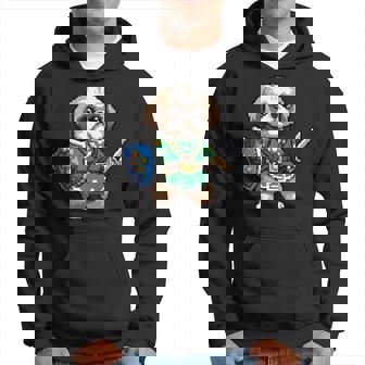 かわいいシーズー犬 レトロビデオゲームキャラクター パーカー - Kawaiitshirt