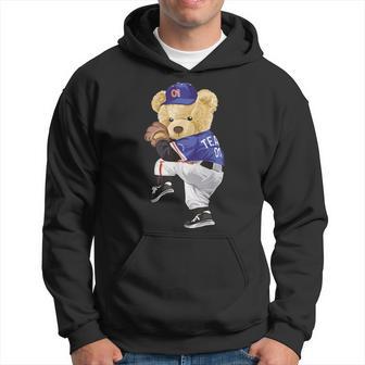かわいいテディベア 野球ジャグ スウェットシャツ パーカー - Kawaiitshirt