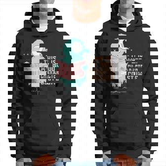 かわいいピジョン This Is My Book キャラクターコスチューム 読書用 パーカー - Kawaiitshirt