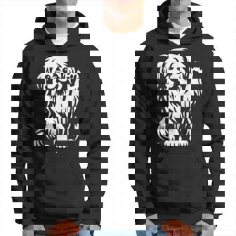 かわいいペキニーズ ハート足犬グラフィック デザイン パーカー - Kawaiitshirt