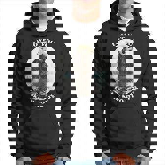 かわいいラッコ 言って I Love You Like No Otter私はあなたを愛しています パーカー - Kawaiitshirt