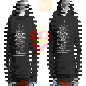 かわいい口ひげストロベリーコスチューム パーカー - Kawaiitshirt