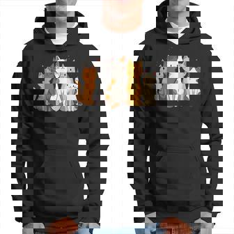 かわいい漫画の猫のイラスト パーカー - Kawaiitshirt