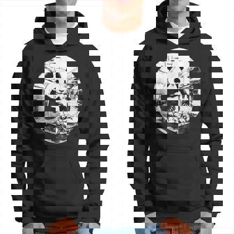 たこ焼き パンダ 水墨画 日本食 大阪 おもしろ 和風 動物 パーカー - Kawaiitshirt