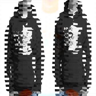 たぴ男ネコ – タピオカを飲む猫キャラデザインキッズから大人まで パーカー - Kawaiitshirt