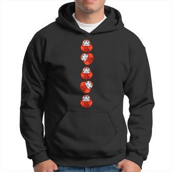 だるま 和柄 おもしろ 福 パーカー - Kawaiitshirt