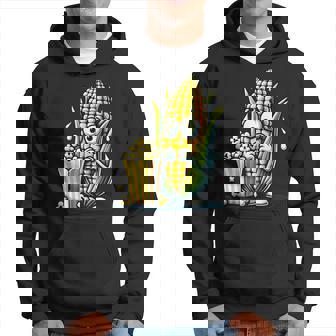 とうもろこしとポップコーンのキャラクター パーカー - Kawaiitshirt