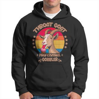 のどヤギ プロフェッショナル ゴブラ 不適切な大人のユーモア パーカー - Kawaiitshirt