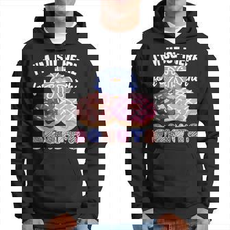 アイム・ジャスト・ヒア・フォー・ザ・ドーナツ・ファニー・ドーナツ・ラヴァー・ドーナツ パーカー - Kawaiitshirt