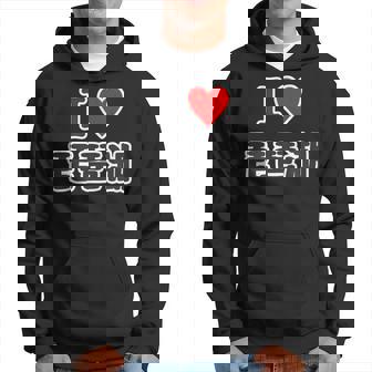 アイラブ・琵琶湖（I Love ハート）滋賀【47都道府県】ジモtティjimo-T 地元愛 観光 お土産 ご当地・面白 パーカー - Kawaiitshirt