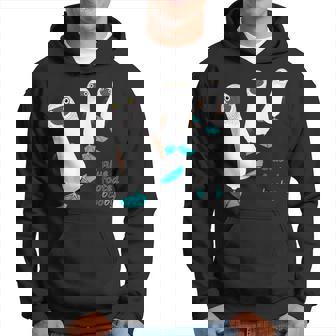 アオアシカツオドリ 鳥 パーカー - Kawaiitshirt