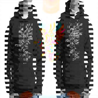 アステカ メキシコ神話 羽をつけた蛇 鷲 マヤ人 パーカー - Kawaiitshirt