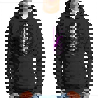 アセクシャルpride手と目と神秘的な象徴アート パーカー - Kawaiitshirt