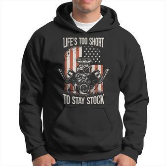 アメリカン マッスル カー メカニクス ドラッグ レーシング ホットロッド パーカー - Kawaiitshirt