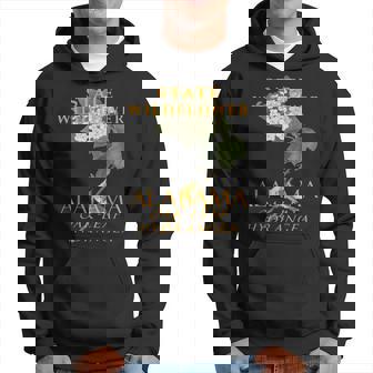 アラバマ準州ワイルドフラワー オークの葉のアジサイ パーカー - Kawaiitshirt