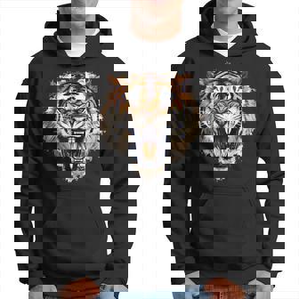 アングリータイガー、ローリングタイガー パーカー - Kawaiitshirt