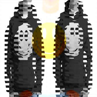 イエロー スマイル ハッピー ピース スマイル フェイス かわいい ユーモア すごい パーカー - Kawaiitshirt