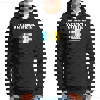 イエローナイフ 紋章 旗 国家への誇り ギフト お土産 パーカー - Kawaiitshirt