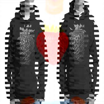 イチゴ イラスト アート フルーツ グラフィック モチーフ パーカー - Kawaiitshirt