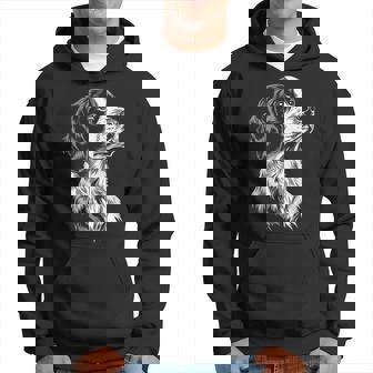 イングリッシュセッター 犬 モチーフ ペット イラスト イングリッシュセッター パーカー - Kawaiitshirt