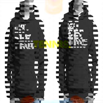 イート・スリープ・テニス パーカー - Kawaiitshirt