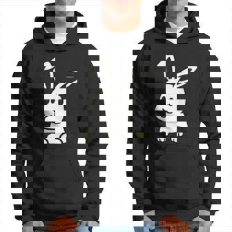 ウサギの穴から出てトラブルに巻き込まれる パーカー - Kawaiitshirt