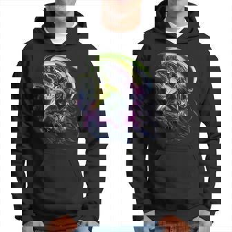 エイリアン 45 周年記念クラシック ゼノモーフ グラフィック ノベル アート パーカー - Kawaiitshirt