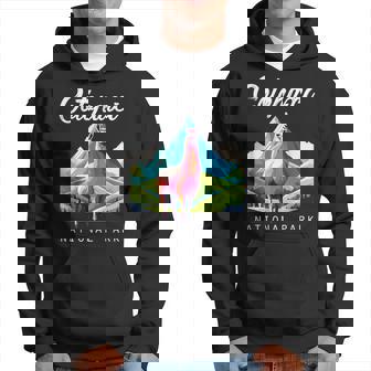 エクアドル コトパクシ国立公園 レトロ ラマ お土産 ハイキング パーカー - Kawaiitshirt