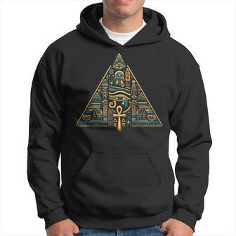 エジプト スフィンクス ファラオ 古代エジプト ピラミッド 象形文字 パーカー - Kawaiitshirt