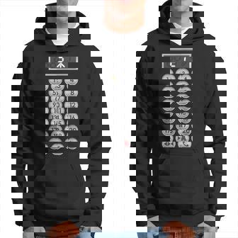 エレベーターボタン ファニーエレベーター パーカー - Kawaiitshirt