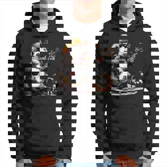 オポッサム演奏 バンジョー ギター 面白い ポッサムハット ゴミ オポッサム パーカー - Kawaiitshirt