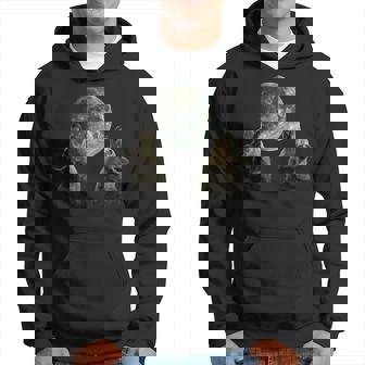 オーストラリアン・キャトル・ドッグ ハウリング・ムーン パーカー - Kawaiitshirt