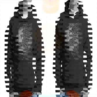 オーディンのカラス フギンとムニン フギンとムニン パーカー - Kawaiitshirt