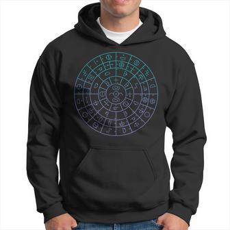 カタカムナ フトマニ図 神代文字 パーカー - Kawaiitshirt