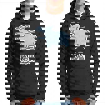 カバ くん Kaba【どうぶつフレンズ】動物園 ゆるくてかわいい キャラクター イラスト パーカー - Kawaiitshirt