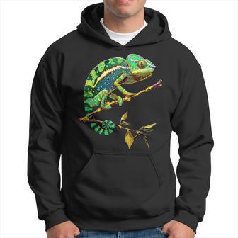 カメレオン トカゲ 爬虫類 カメレオン イグアナ トカゲ カメレオン パーカー - Kawaiitshirt
