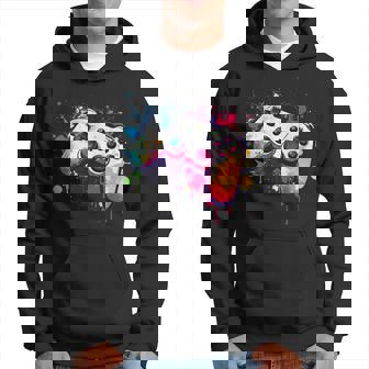 カラフルなビデオゲームコントローラー ジョイスティック コンソール パーカー - Kawaiitshirt