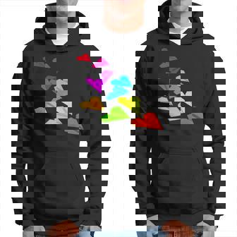 カラフルな紙飛行機デザイン 飛行機愛好家向け パーカー - Kawaiitshirt