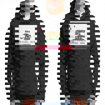 カリフォルニア州「ベアリパブリック」州旗 パーカー - Kawaiitshirt