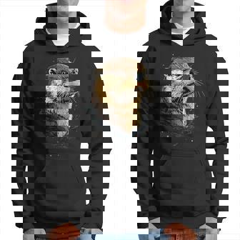 カワウソ モチーフ アイ・ラブ・ラッコ ラッコ・マーチン スウィート・ラッコ パーカー - Kawaiitshirt