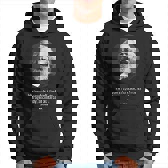 カール・マルクス 名言 哲学者の哲学 賢いマルクス主義ストイック パーカー - Kawaiitshirt