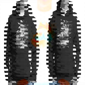 キツネアート パーカー - Kawaiitshirt