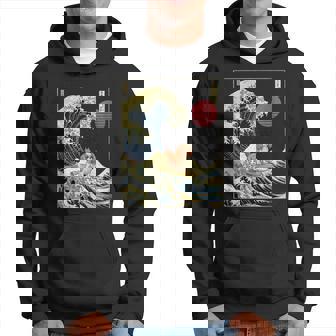 キャバリア王チャールズ・スパニエル 日本神奈川波 面白い パーカー - Kawaiitshirt