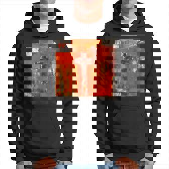 キリスト教のメッセージ イエス 十字架 愛 グラフィティ アート 絵画 パーカー - Kawaiitshirt