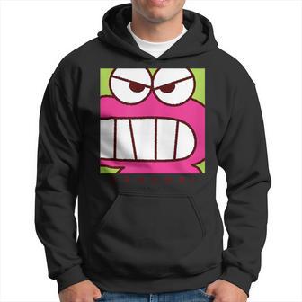 クレヨンしんちゃん ワニ山さん どアップ パーカー - Kawaiitshirt